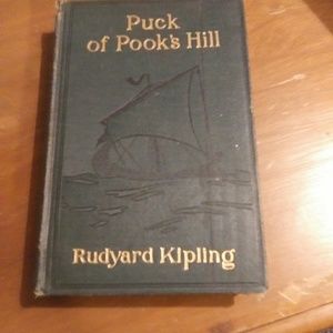 **RUDYARD KIPLING*1906*1ST ED *PUCK OF POOKS HILL*